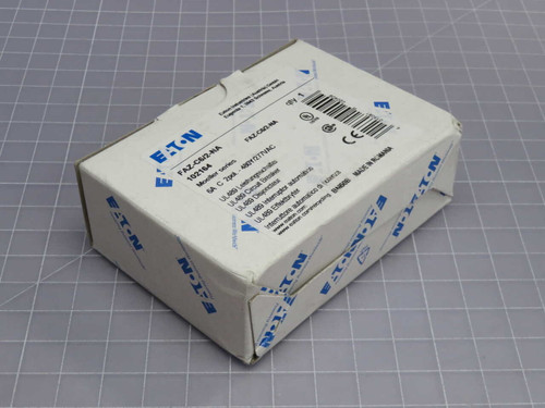 NIB EATON FAZ-C6/2-NA MINIATURE CIRCUIT BREAKER, 6A, 2-POLE, C-CURVE FOR SALE