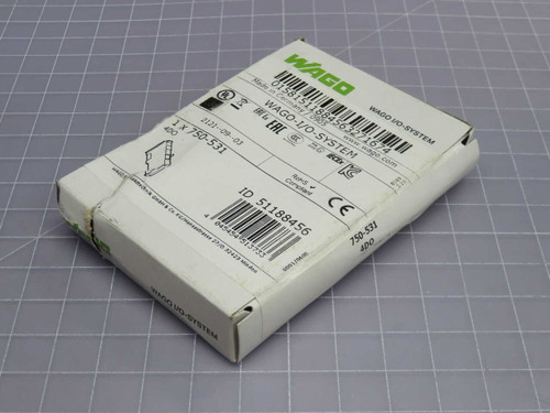 NIB WAGO 750-531 4-CHANNEL DIGITAL OUTPUT MODULE FOR SALE