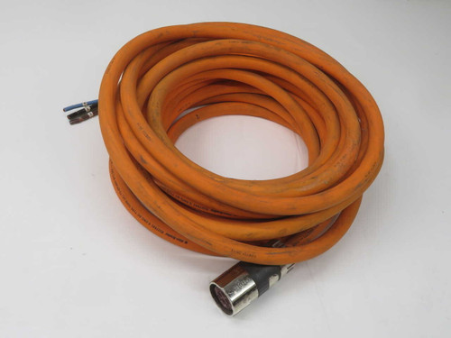 USED ALLEN BRADLEY 2090-CPBM7DF-08AA15 SERVO MOTOR POWER/BRAKE CABLE, 15 METER, DIN CONNECTOR FOR SALE