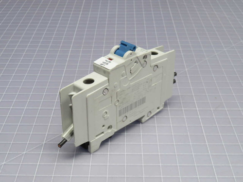 USED LOT OF 7 ALLEN BRADLEY 1489-M1C100 SER D. MINIATURE CIRCUIT BREAKER, 1-POLE, 10A, TRIP CURVE C FOR SALE