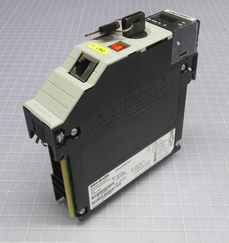 USED ALLEN BRADLEY 1756-L85E/B CONTROLLOGIX 5580 SERIES PROGRAMMABLE AUTOMATION CONTROLLER, 40MB MEMORY FOR SALE