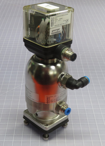 USED GEMU 88223154 10281881 PNEUMATIC DIAPHRAGM VALVE ACTUATOR, SIZE 10 FOR SALE