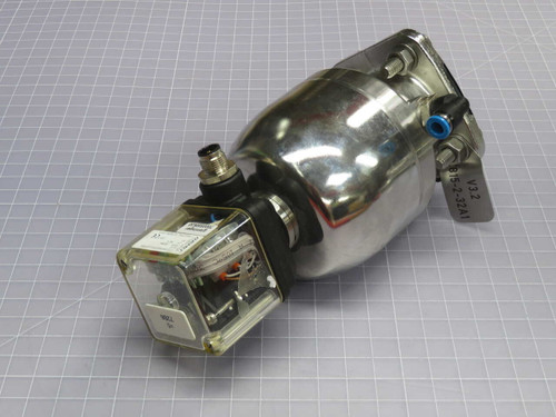 USED GEMU 88206606 10070353 PNEUMATIC DIAPHRAGM VALVE ACTUATOR, SIZE 25 FOR SALE