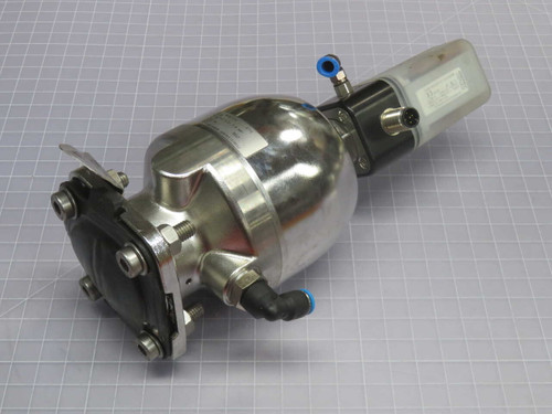USED GEMU 88206606 10070353 PNEUMATIC DIAPHRAGM VALVE ACTUATOR, SIZE 25 FOR SALE