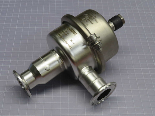 USED MANKENBERG DM 152G 6404246UA-1 PNEUMATICALLY-OPERATED STEAM PRESSURE REDUCING VALVE FOR SALE