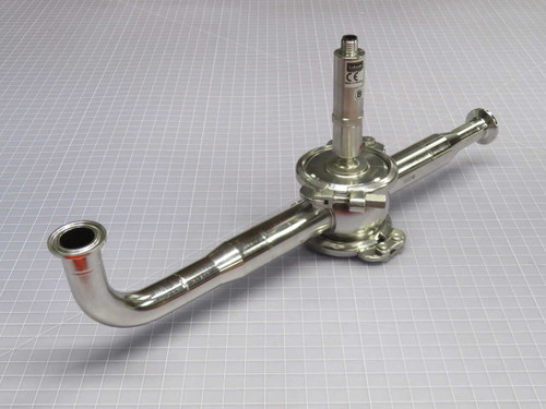 USED LABOM CA1110E STAINLESS STEEL CONNECTOR ASSEMBLY WITH PRESSURE TRANSMITTER (4-20MA) FOR SALE