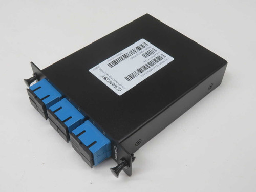 NIB COMMSCOPE LX1SSP4104002 1X4 SINGLEMODE PLC SPLITTER MODULE (LGX, SC/UPC) FOR SALE