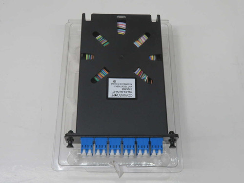 NOB COMMSCOPE 760221705 PNL-CS-24LCW-PT 24-FIBER LC SPLICING CASSETTE / FIBER TERMINATION PANEL, PIGTAILED, TERASPEED/LAZRSPEED SD-1U FAMILY FOR SALE