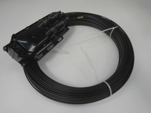 NOB COMMSCOPE MST-04MH00-B0250U 4-PORT FIBER OPTIC MULTIPORT SERVICE TERMINAL (MST), 250 FT TONEABLE/LOCATABLE DROP CABLE FOR SALE