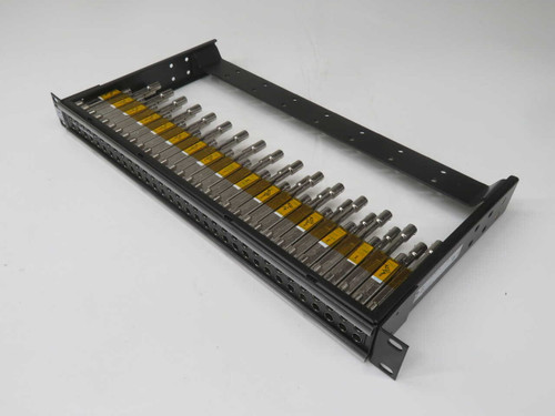 NIB COMMSCOPE PPI1232-MVJT-BK 64-PORT 1RU VIDEO PATCH PANEL, BLACK, NORMALLED/TERMINATING (MVJ-3TX SERIES) FOR SALE