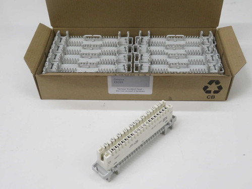 NIB LOT OF 10 KRONE 64685102-00 LSA/PUNCH-DOWN TELECOM TERMINAL BLOCK CONNECTOR STRIP FOR SALE