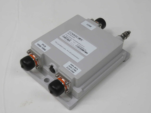 NIB COMMSCOPE E14F55P0502 CBC1923-4310 RF DIPLEXER FOR CELLULAR BASE STATION COMBINING, PCS/AWS/WCS BANDS, 4.3-10 CONNECTORS FOR SALE