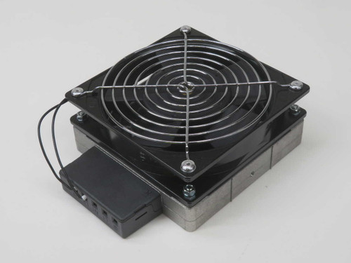 NIB STEGO 03114.0-00 HVL 031 DIN RAIL ENCLOSURE FAN HEATER, 300W, 230VAC 50/60HZ, IP20, WITH MOUNTING KIT AND AXIAL FAN FOR SALE