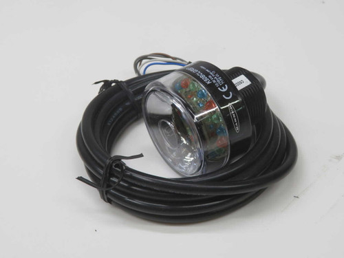 NIB BANNER K50BCLGRBP 803593 MULTI-COLOR LED BEACON/INDICATOR LIGHT MODULE, PNP OUTPUT, PANEL/PIPE MOUNT FOR SALE