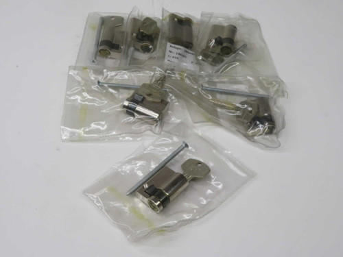 NOB LOT OF 7 DOM SECURITY 333SIGH 30/0 IM540514/MODULE:19AI01/CODE:1ACK03 EURO-PROFILE KEY CYLINDER LOCK, PART OF A MASTER-KEYED SYSTEM FOR SALE