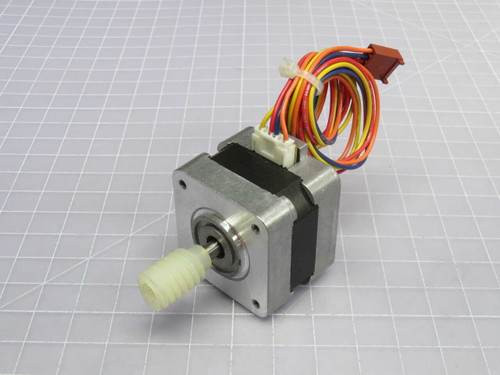 USED LOT OF 3 ASTROSYN 17PM-M034-G2V STEPPER MOTOR, NEMA 17, 1.8 DEG/STEP FOR SALE