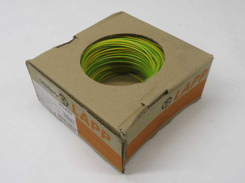 NIB LOT OF 328 FT LAPP 4160400 HOOK-UP WIRE, 16 AWG, GREEN/YELLOW, 600V FOR SALE