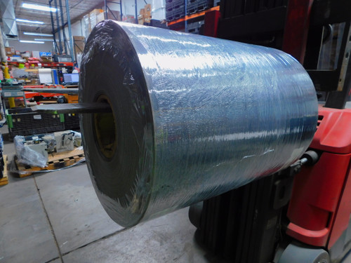 NIB FORBO SIEGLING QB120 LRXF-NA BLACK FR CONVEYOR BELT SINGLE-PLY 0.15" X 26FT X 165FT FOR SALE
