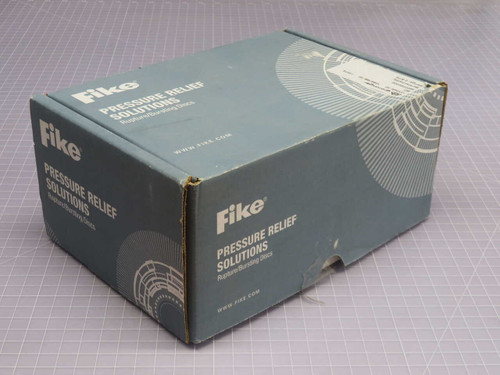NIB LOT OF 2 FIKE SR-H RUPTURE DISC, SR-H, DN40 (DIN 32676), 316 STAINLESS/EPDM, BURST 3.6-4.4 BARG @ 22C FOR SALE