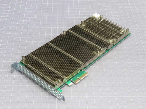 USED 8406818P41B REV A PCIE X4 ENGINEERING-SAMPLE CARD, LARGE PASSIVE HEATSINKS, 4-PIN POWER HEADER FOR SALE