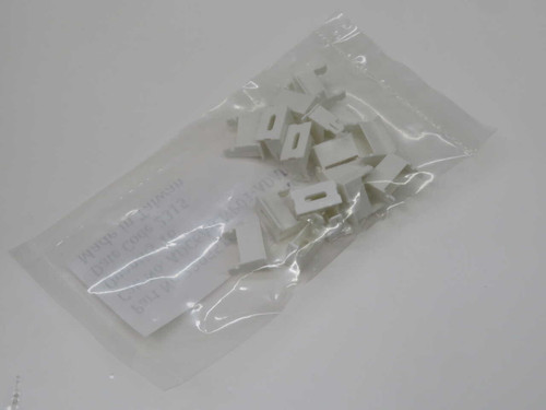 NIB LOT OF 1040 COMMSCOPE ADC6AICNP01-ADAPTER:WHT PLASTIC ADAPTER, WHITE, BAGGED 16 PER BAG FOR SALE