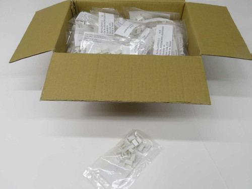 NIB LOT OF 1600 COMMSCOPE ADC6AICNP01-ADAPTER:WHT PLASTIC ADAPTER, WHITE, BAGGED 16 PER BAG FOR SALE