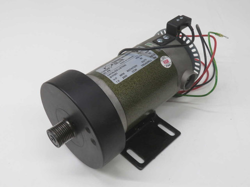 USED TURDAN B1F051 PERMANENT MAGNET DC TREADMILL MOTOR, 1 HP, 90V DC, 10A, 2000 RPM, CCW ROTATION FOR SALE