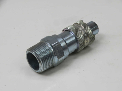 NOB LOT OF 45 PERFECTING COUPLING QUICK-DISCONNECT COUPLING, SERIES N, MALE NPT THREAD, STEEL, KNURLED SLEEVE FOR SALE