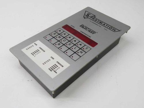 USED SPRAYMATION 301939R MICROTEMP TEMPERATURE CONTROLLER PANEL FOR SALE