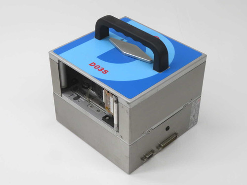 USED SHANGHAI DIKAI DK-D03S THERMAL TRANSFER OVERPRINTER (TTO) WITH RIBBON DRIVE AND PRINTHEAD, LEFT-HAND, STAINLESS HOUSING FOR SALE