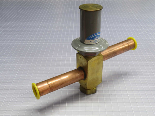 NOB PARKER-SPORLAN ADREH-6 DISCHARGE BYPASS (HOT GAS BYPASS) PRESSURE REGULATING VALVE, ADJUSTABLE, REFRIGERATION FOR SALE