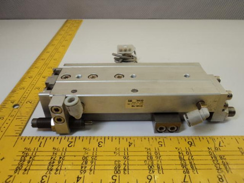 SMC MXQ16-75B PNEUMATIC CYLINDER SLIDE TABLE SHOCK ABSORBER T15054