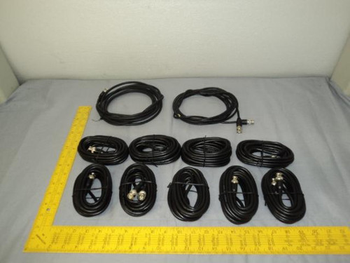 11  RG-58-U COAXIAL CABLE LOT T12315
