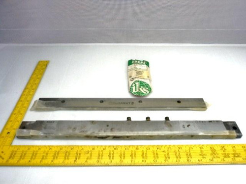 DURAKUT 89-2003754 STEEL REPLACEMENT 19"L X 2 1/4"W X 3/8"TH KNIVE/BLADE T13621