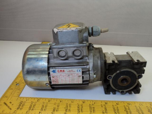 C.M.E.  56 B/4 3 PHASE SYNCHRONOUS MOTOR W/ GEAR REDUCER T15165