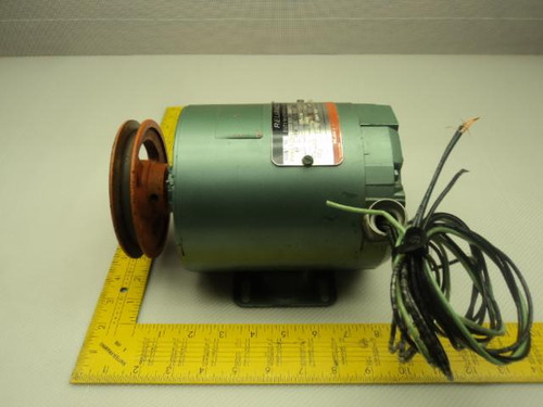 RELIANCE ELECTRIC P48H1302N-WQ DUTY MOTOR 1/4 HP AC MOTOR FRAME EA48