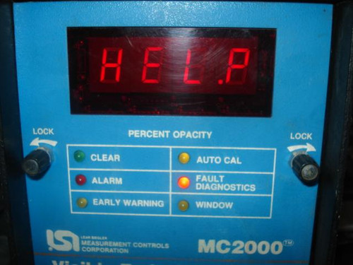 LEAR SIEGLER MC2000 VISSIBLE EMMISION MONITOR T9248