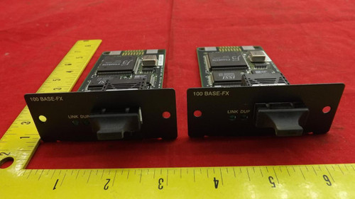 LOT OF 2 UNITS OF CISCO 142007-400 100 BASE FX MODULE T21462