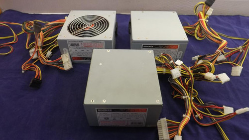 LOT OF 3 XILENCE XP550 COMPUTER POWER SUPPLYATX 12V2.2 COMPATIBLE 550W T21847
