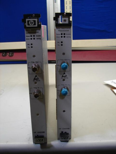 2 HP E4209B VXI CELL PROTOCOL PROCESSOR T2926