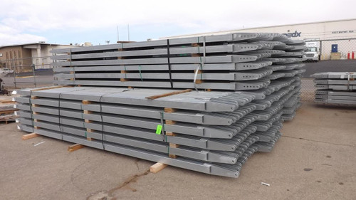 4X4 STRUCTURAL SQUARE TUBING  W/ STRUT 17.5 FT 11 GAUGE HOT GALVANIZED MADE IN CANADA