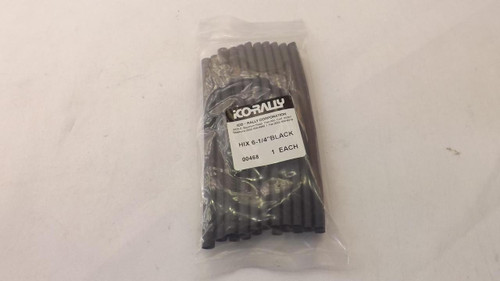 ICORALLY 00468 HIX 6-1/4" BLACK T22831