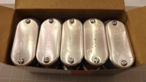 LOT OF 10 RED DOT ASLB-1 1/2'' SERVICE ENTRANCE BODIES SLB STYLE W/ COVER & GASKET T23432