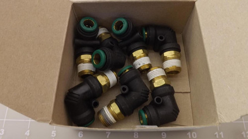 LOT OF 7 PARKER XW369PL-6-6 CONNECTORS T23456