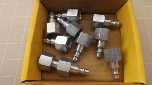 LOT OF 10 H3C-E FEMALE ADAPTERS 1/4-3/8 NPT T23544