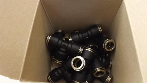 LOT OF 10 PARKER X364ML-8 MICROLOK FITTINGS T23561