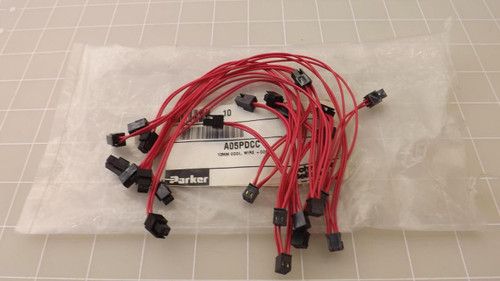 LOT OF 10 PARKER A05PDCC 10 MM COIL WIRE + COM T23576