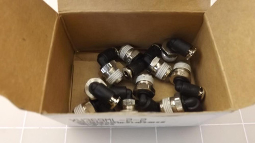 LOT OF 10 PARKER XW369ML-2-2 FLUID CONNECTORS T23062