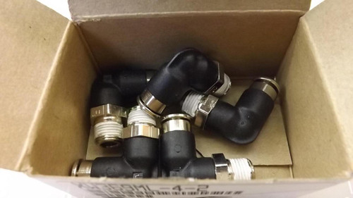 LOT OF 5 PARKER XW369ML-4-2 MICROLOCK FITTINGS T23618