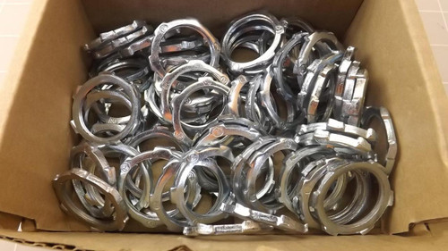 LOT OF 61 RACO 5XC31A LOCKNUT CONDUIT T23371